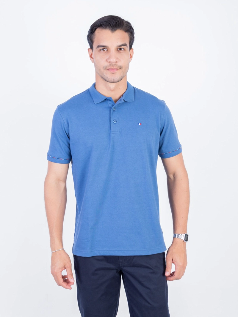 POLO MANGA CORTA ALGODÓN HOMBRE PIERRE CARDIN PIQUE - 1