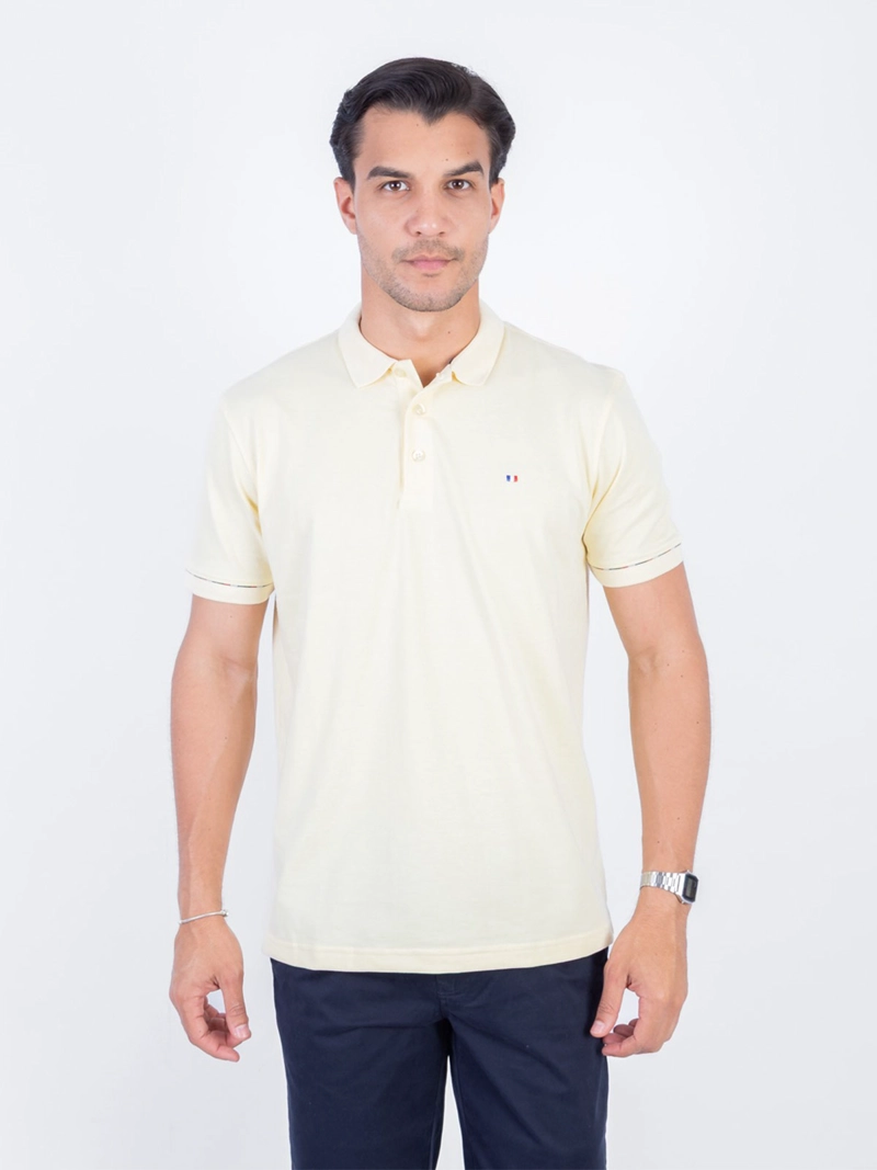 POLO MANGA CORTA ALGODÓN HOMBRE PIERRE CARDIN PIQUE - 1