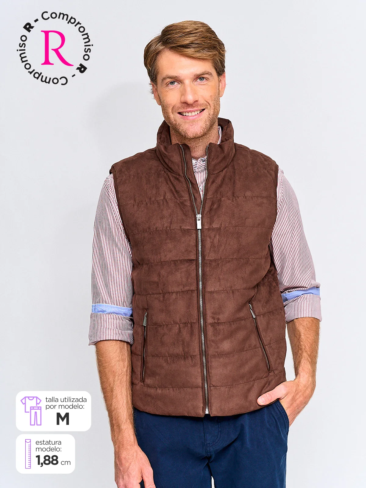 CHALECO HOMBRE CACHAREL - 1