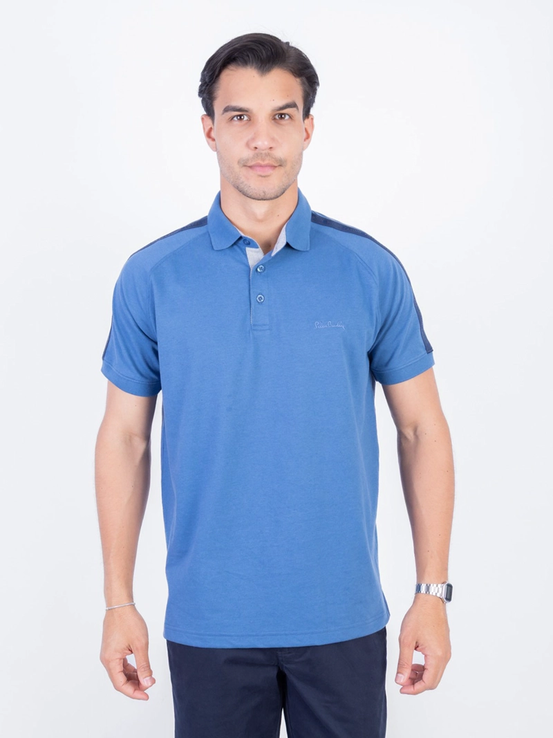 POLO MANGA CORTA ALGODÓN HOMBRE PIERRE CARDIN PIQUE - 1