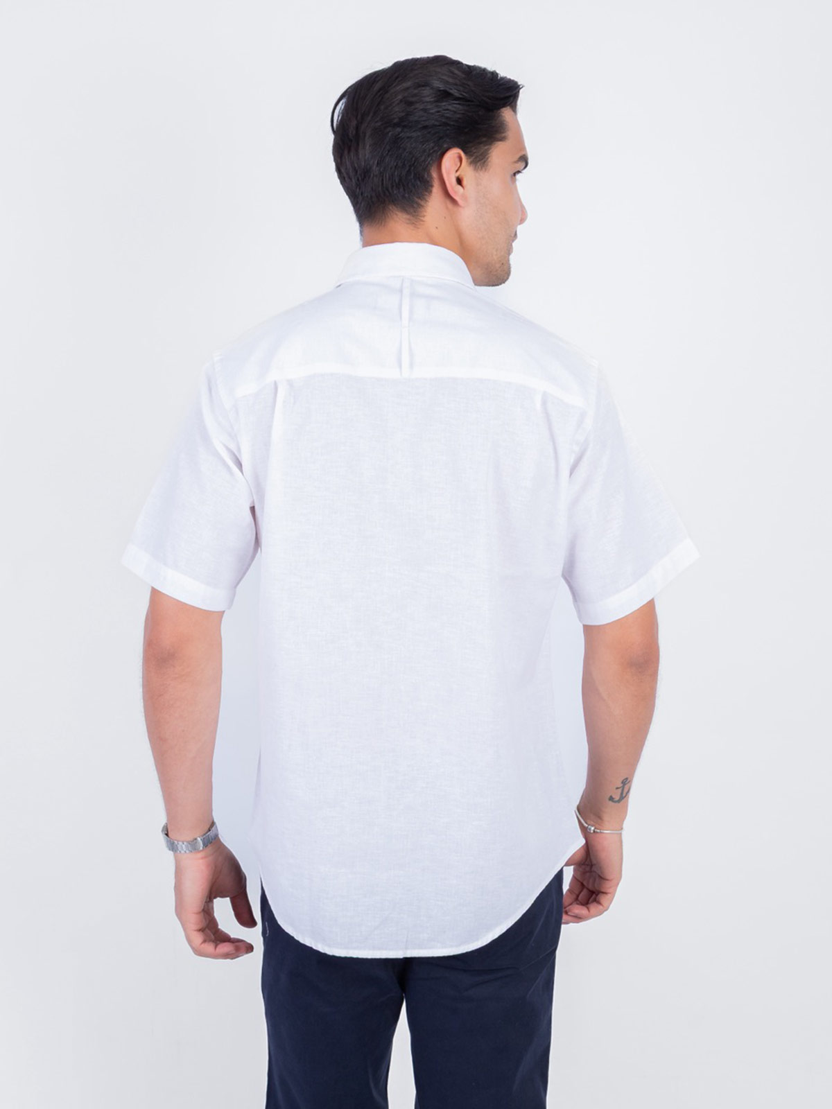 CAMISA LINO MANGA CORTA HOMBRE PIERRE CARDIN PC-62802CA - 2
