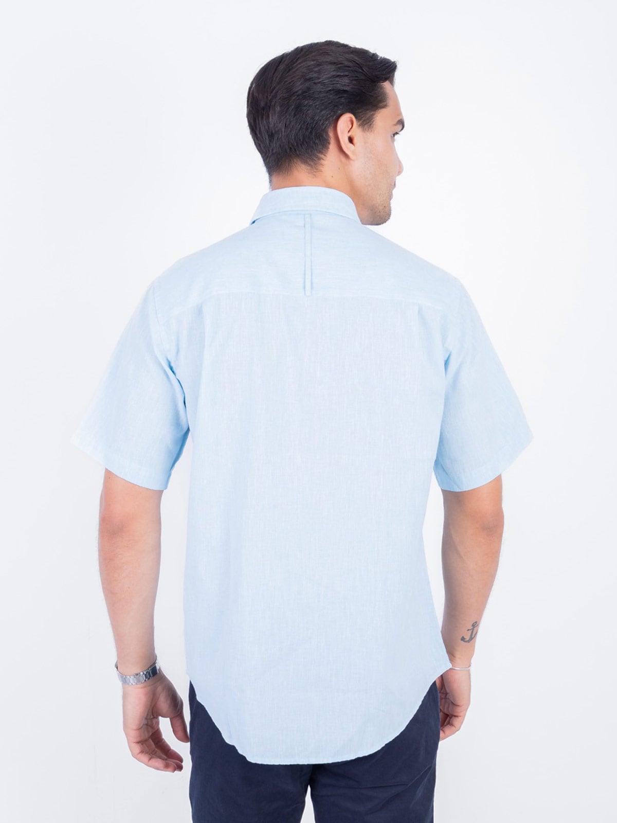 CAMISA LINO MANGA CORTA HOMBRE PIERRE CARDIN PC-62802CA
