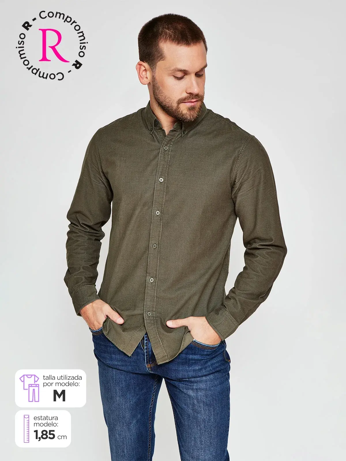CAMISA MANGA LARGA HOMBRE MARQUIS - 1