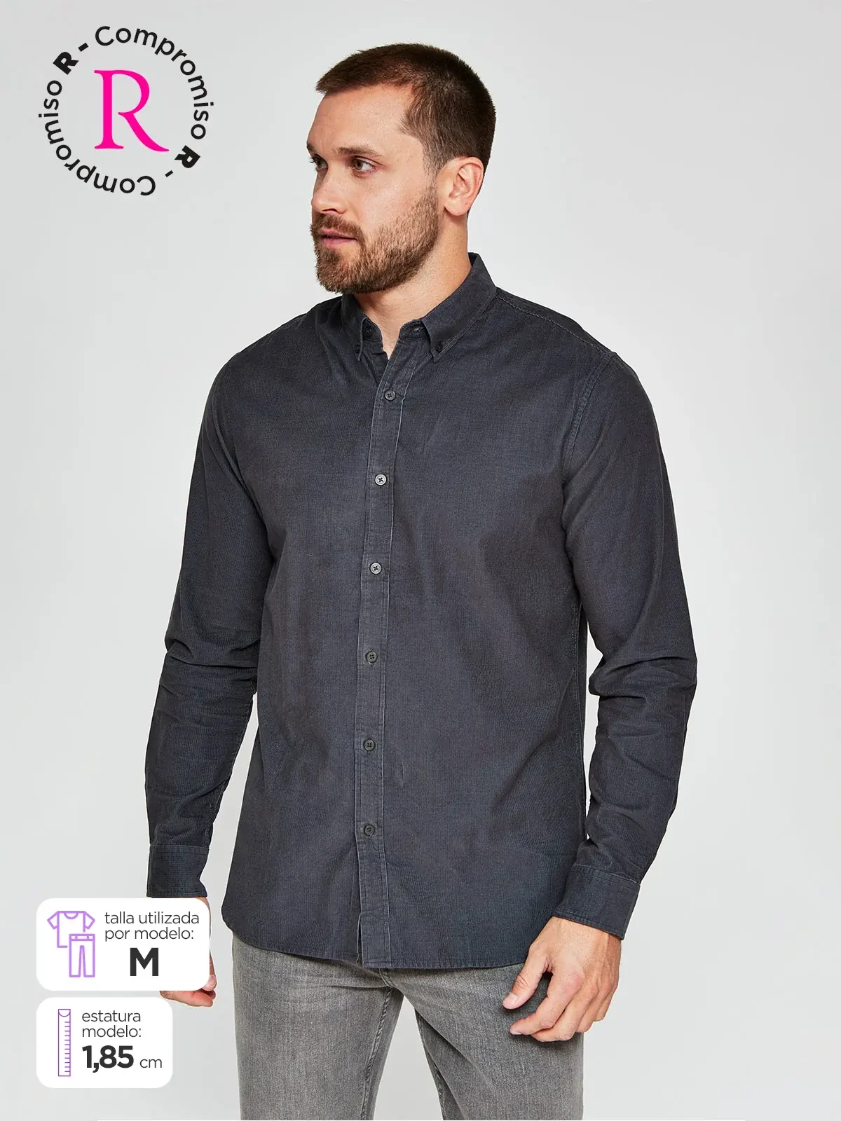 CAMISA MANGA LARGA HOMBRE MARQUIS - 1