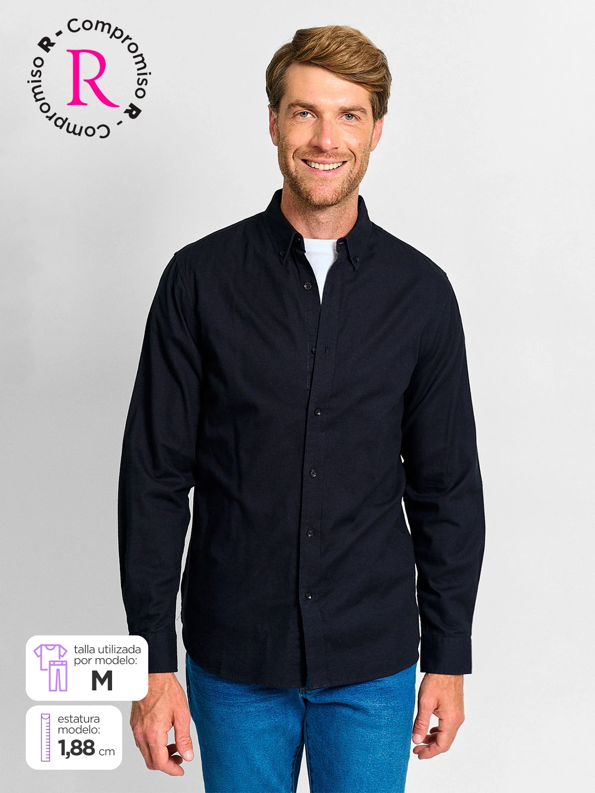 CAMISA MANGA LARGA HOMBRE MARQUIS ALAN - 1