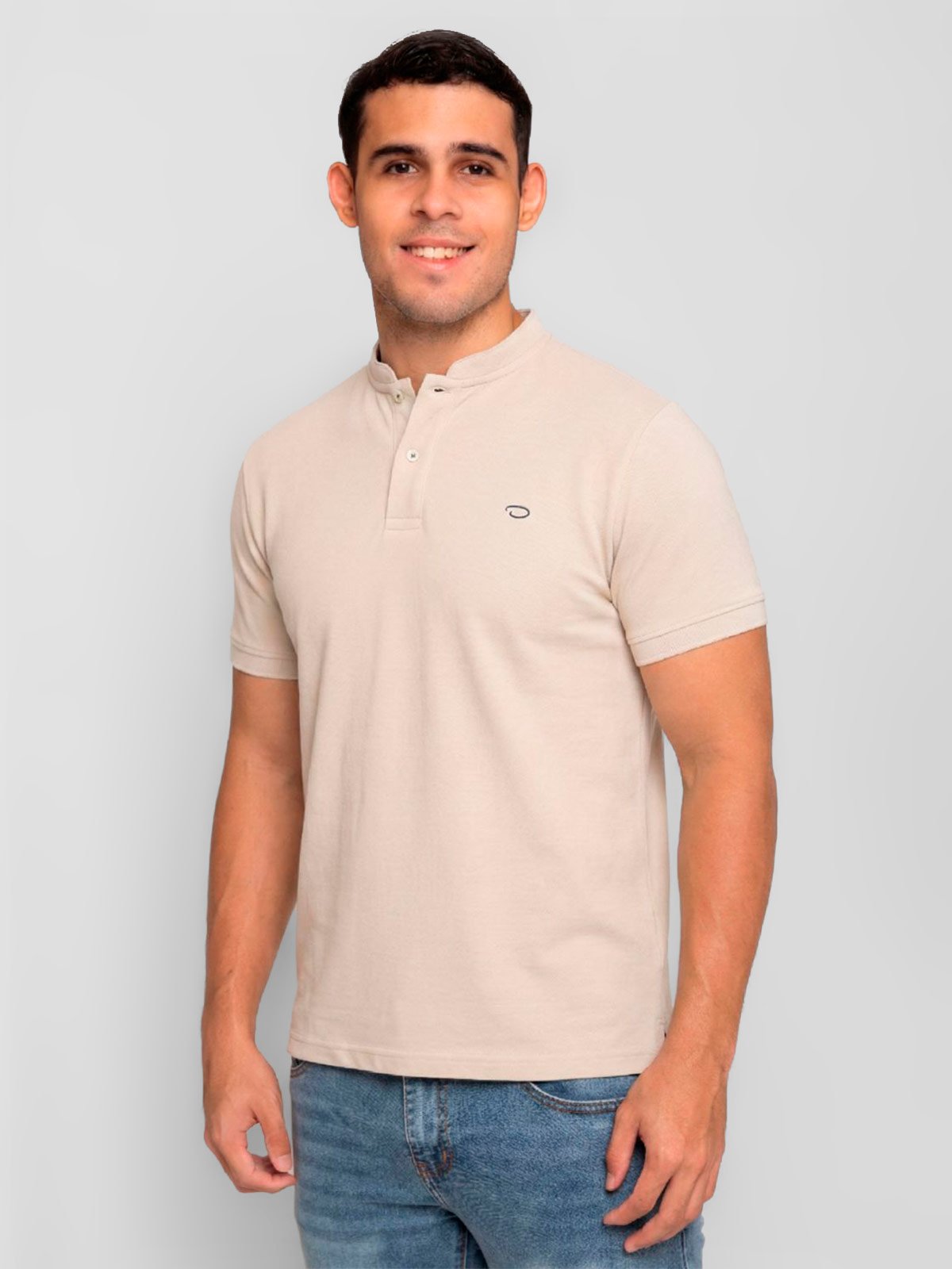POLO ALGODÓN MANGA CORTA HOMBRE OSCAR DE LA RENTA - 1