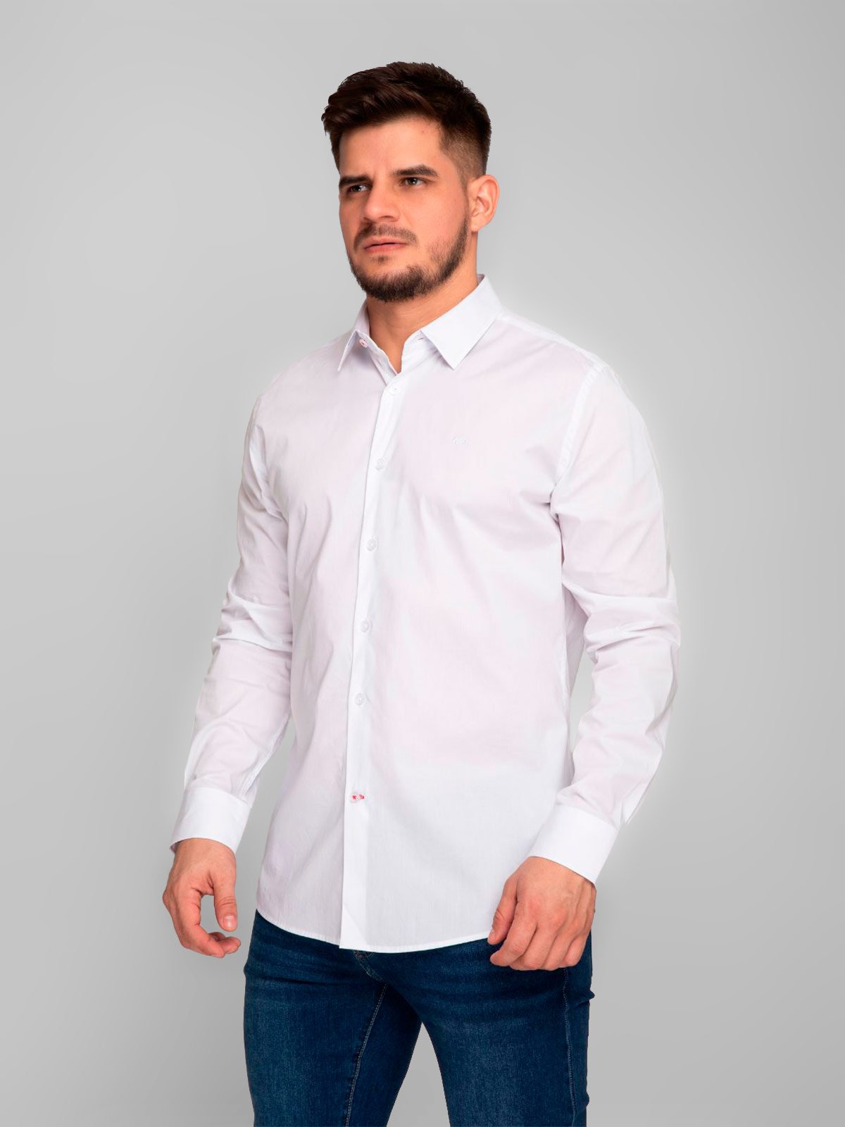 CAMISA ALGODÓN MANGA LARGA HOMBRE OSCAR DE LA RENTA - 3
