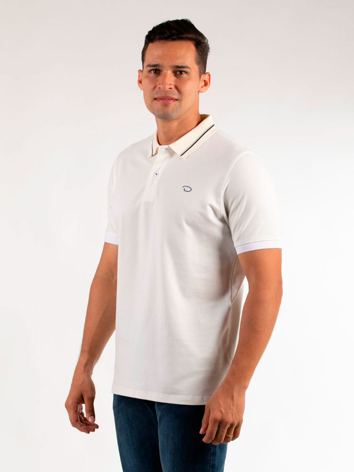 POLO MANGA CORTA HOMBRE OSCAR DE LA RENTA - 2