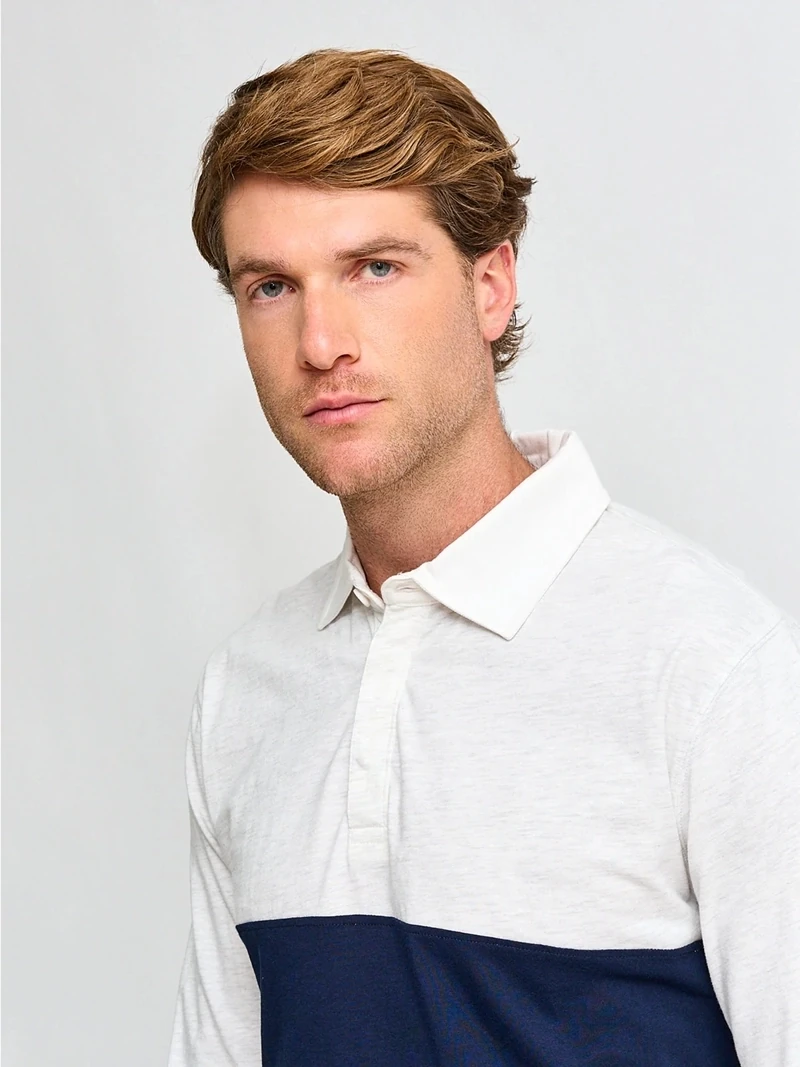 POLO MANGA LARGA ALGODÓN HOMBRE KENNETH STEVENS AGBY - 3