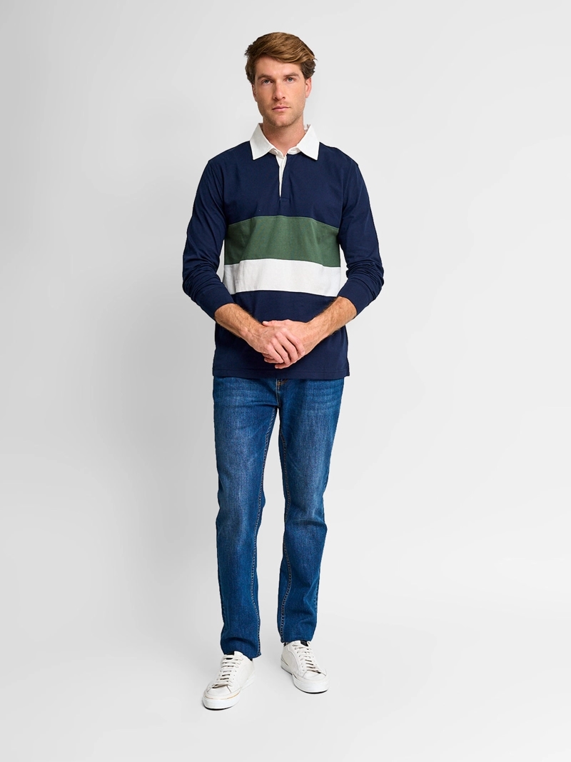 POLO MANGA LARGA ALGODÓN HOMBRE KENNETH STEVENS AGBY - 4