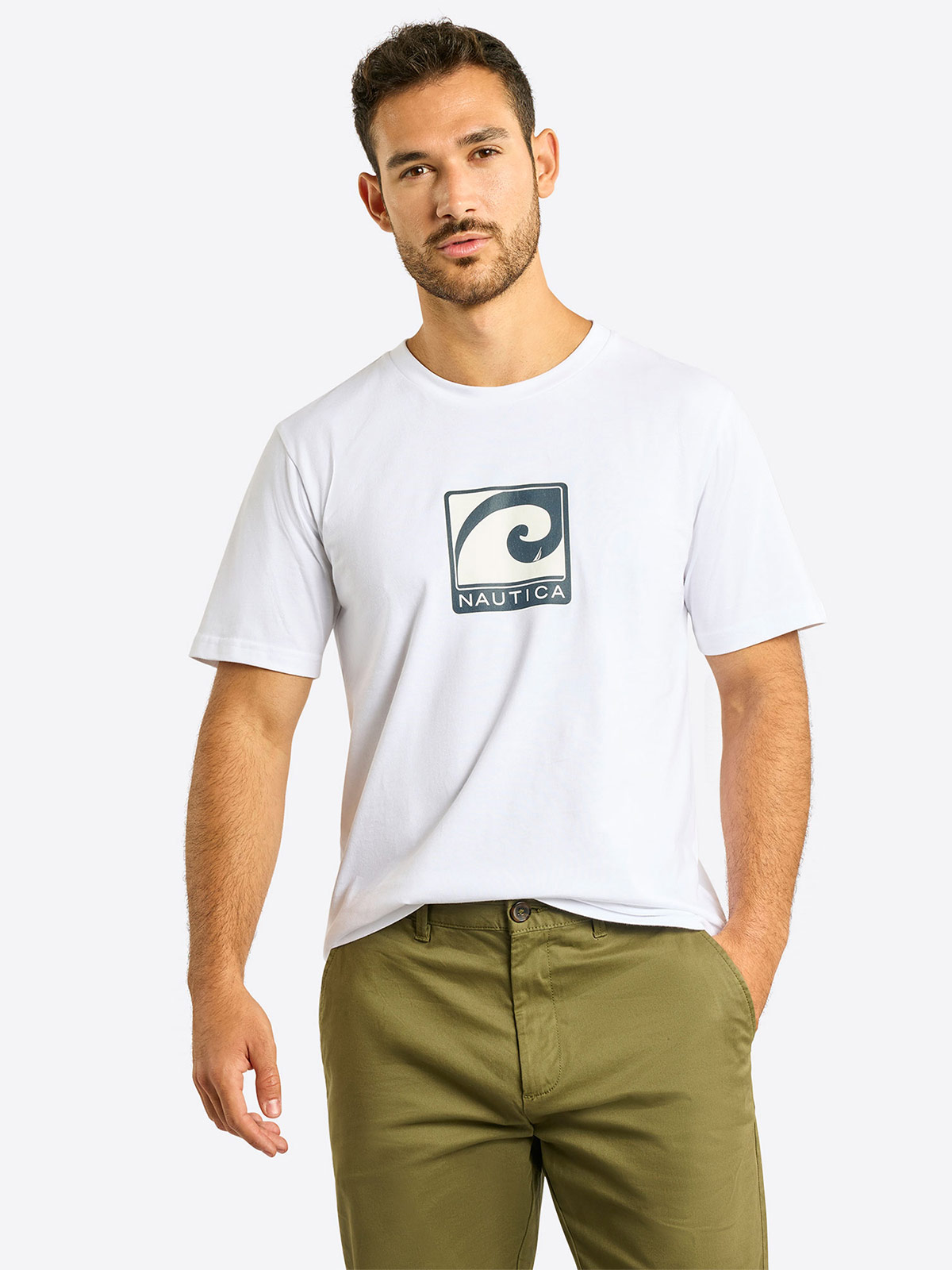 POLO MANGA CORTA HOMBRE NAUTICA - 1