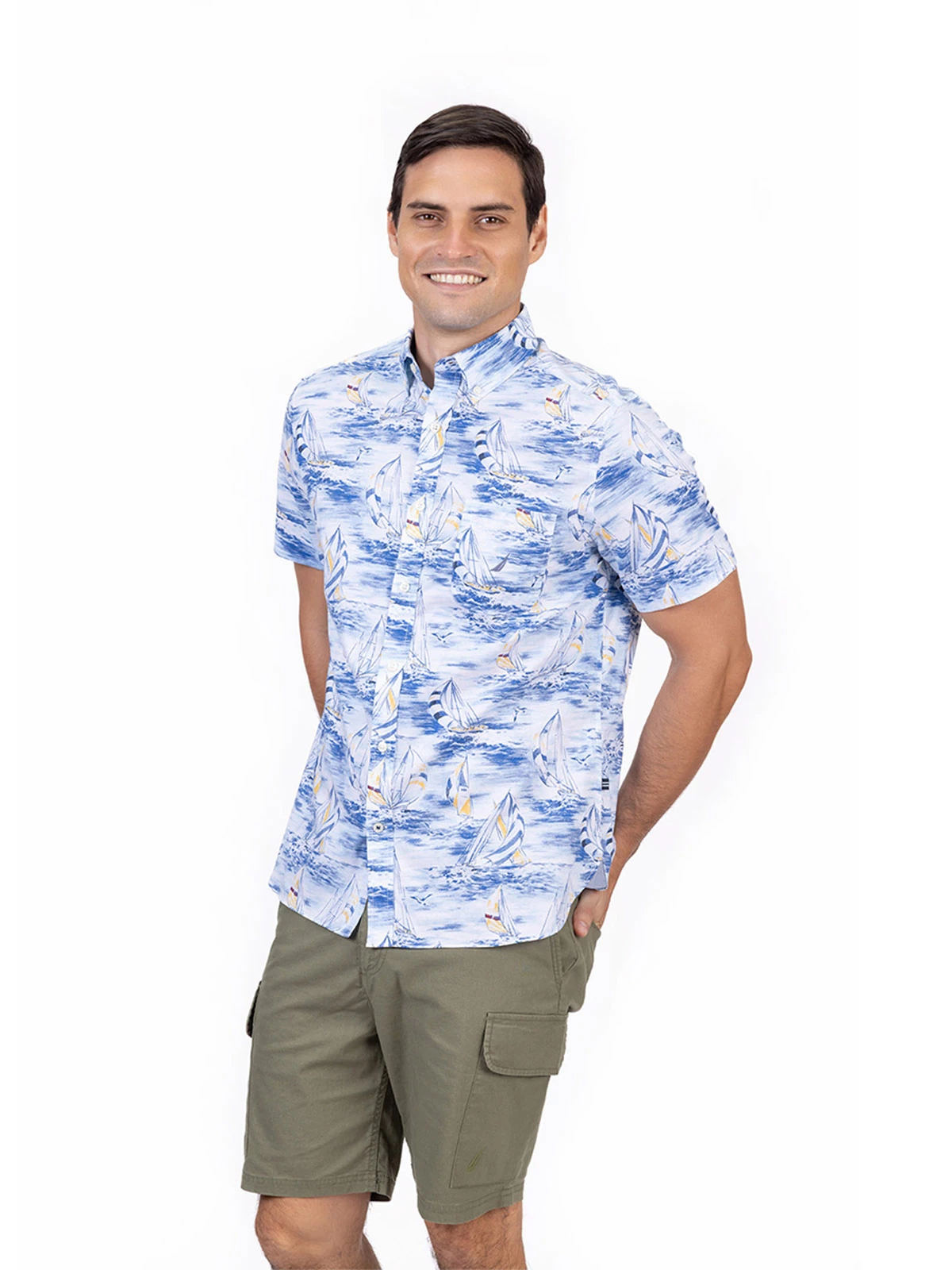 CAMISA MANGA CORTA HOMBRE NAUTICA - 1