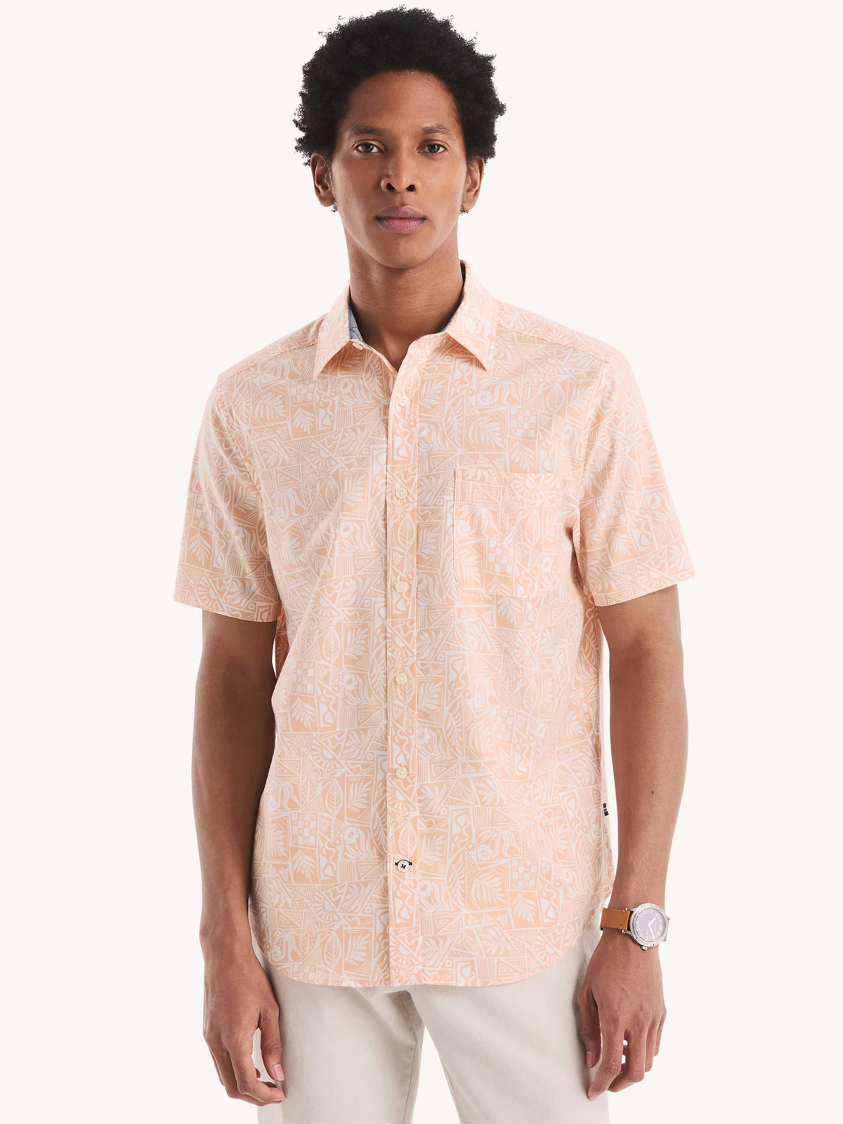 CAMISA MANGA CORTA HOMBRE NAUTICA - 1