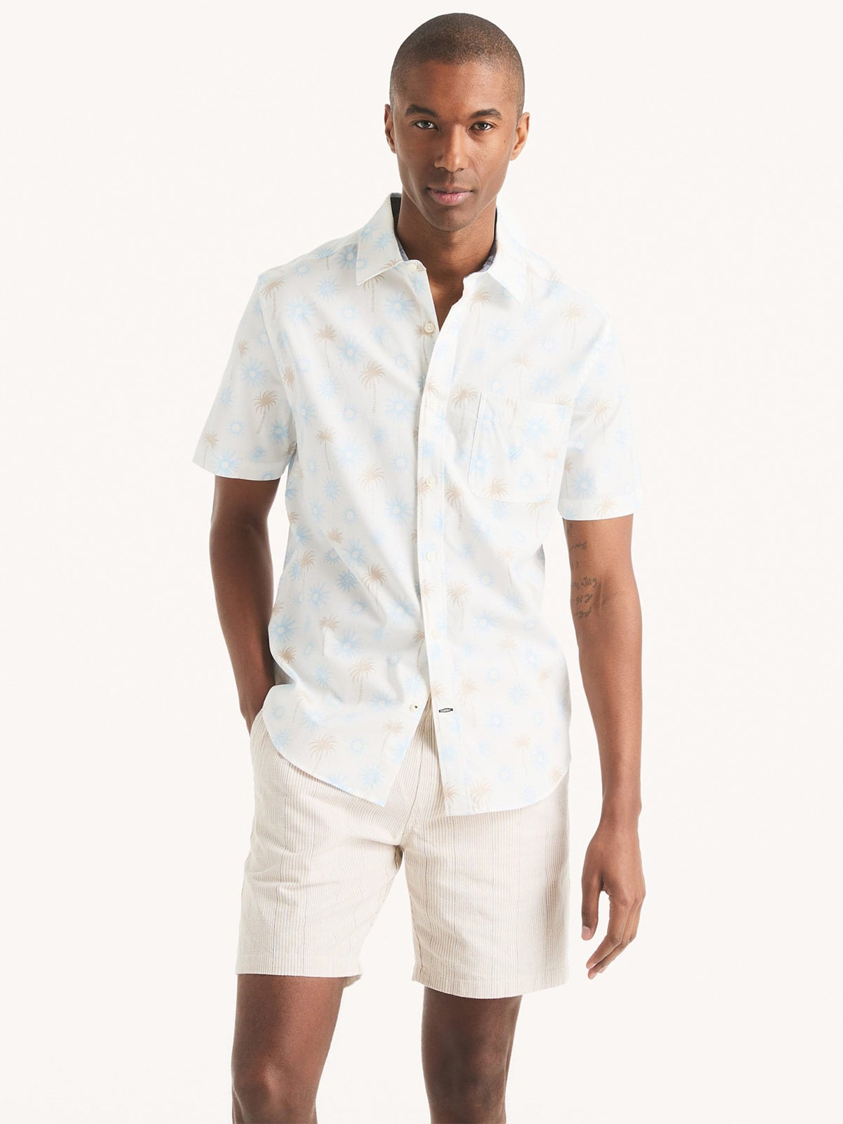 CAMISA MANGA CORTA HOMBRE NAUTICA - 1