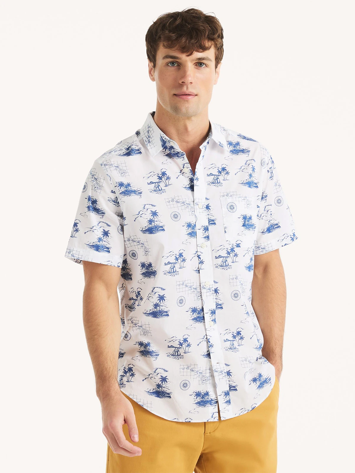 CAMISA MANGA CORTA HOMBRE NAUTICA - 1