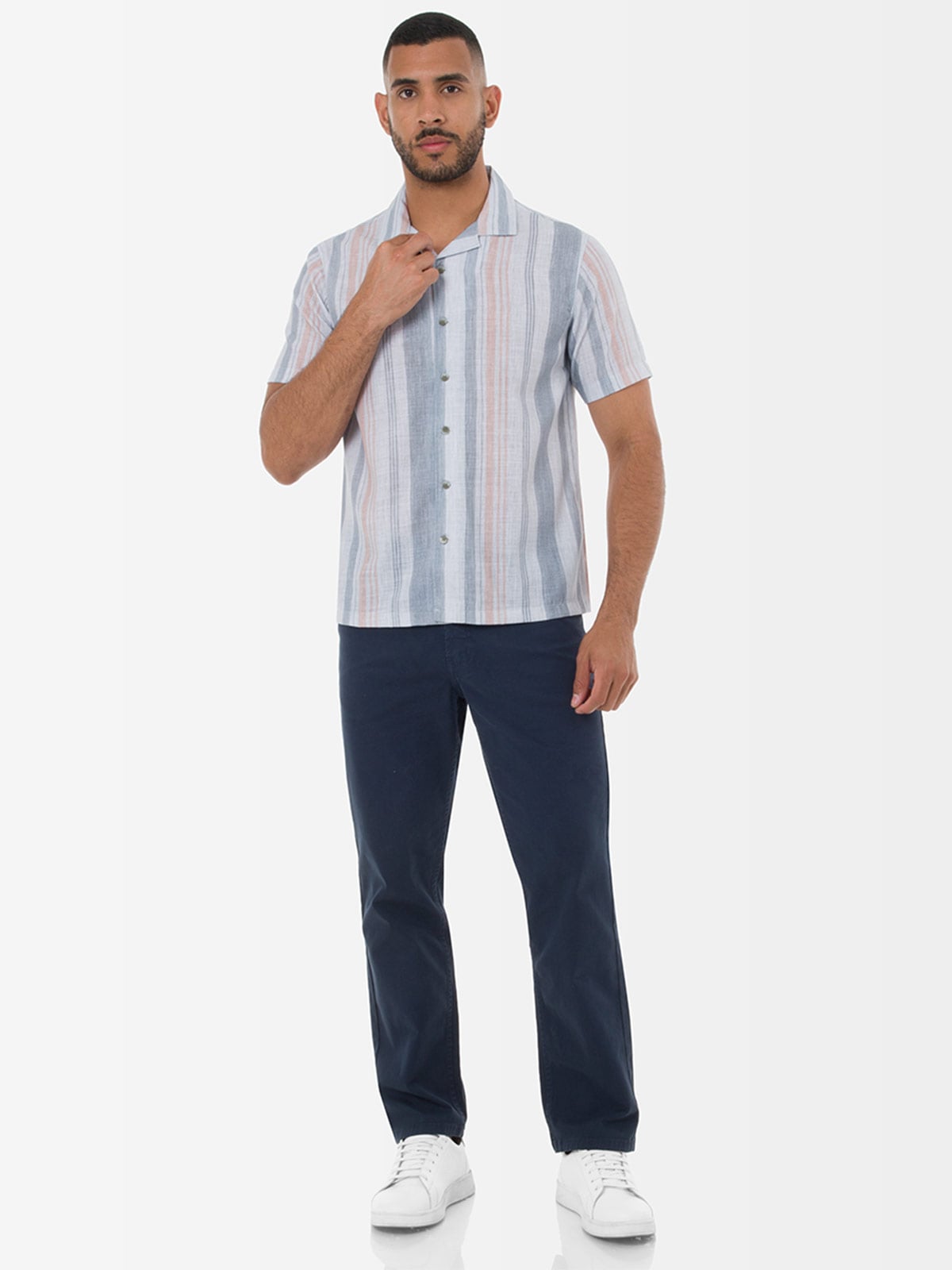 CAMISA MANGA CORTA HOMBRE NORTON DHAIM - 4