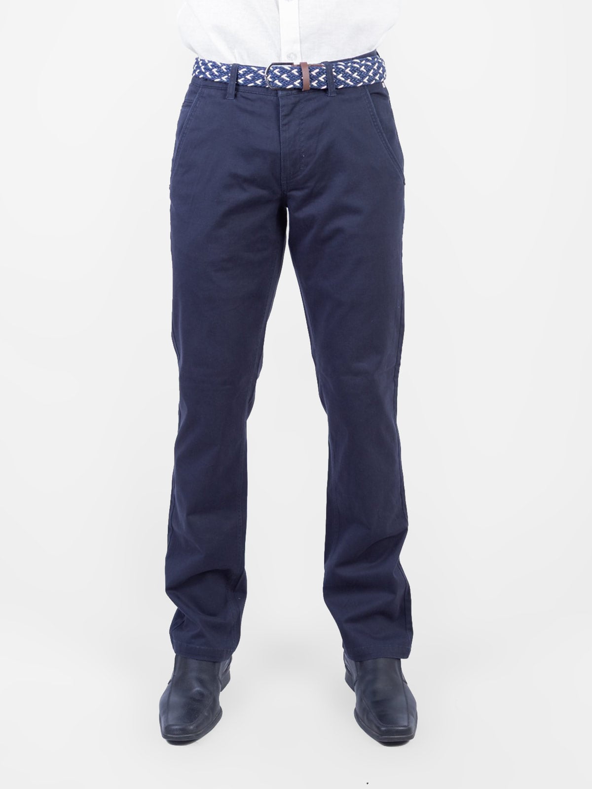 PANTALÓN DRILL HOMBRE PIERRE CARDIN CLÁSICO STRETCH PC-6200PA - 1