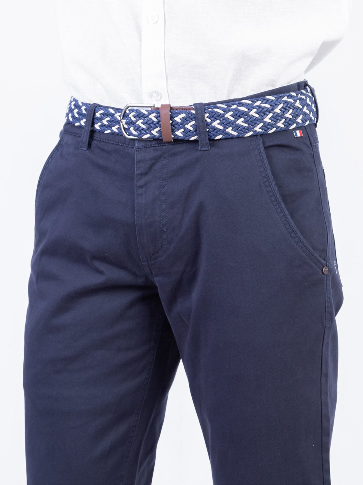 PANTALÓN DRILL HOMBRE PIERRE CARDIN CLÁSICO STRETCH PC-6200PA - 3