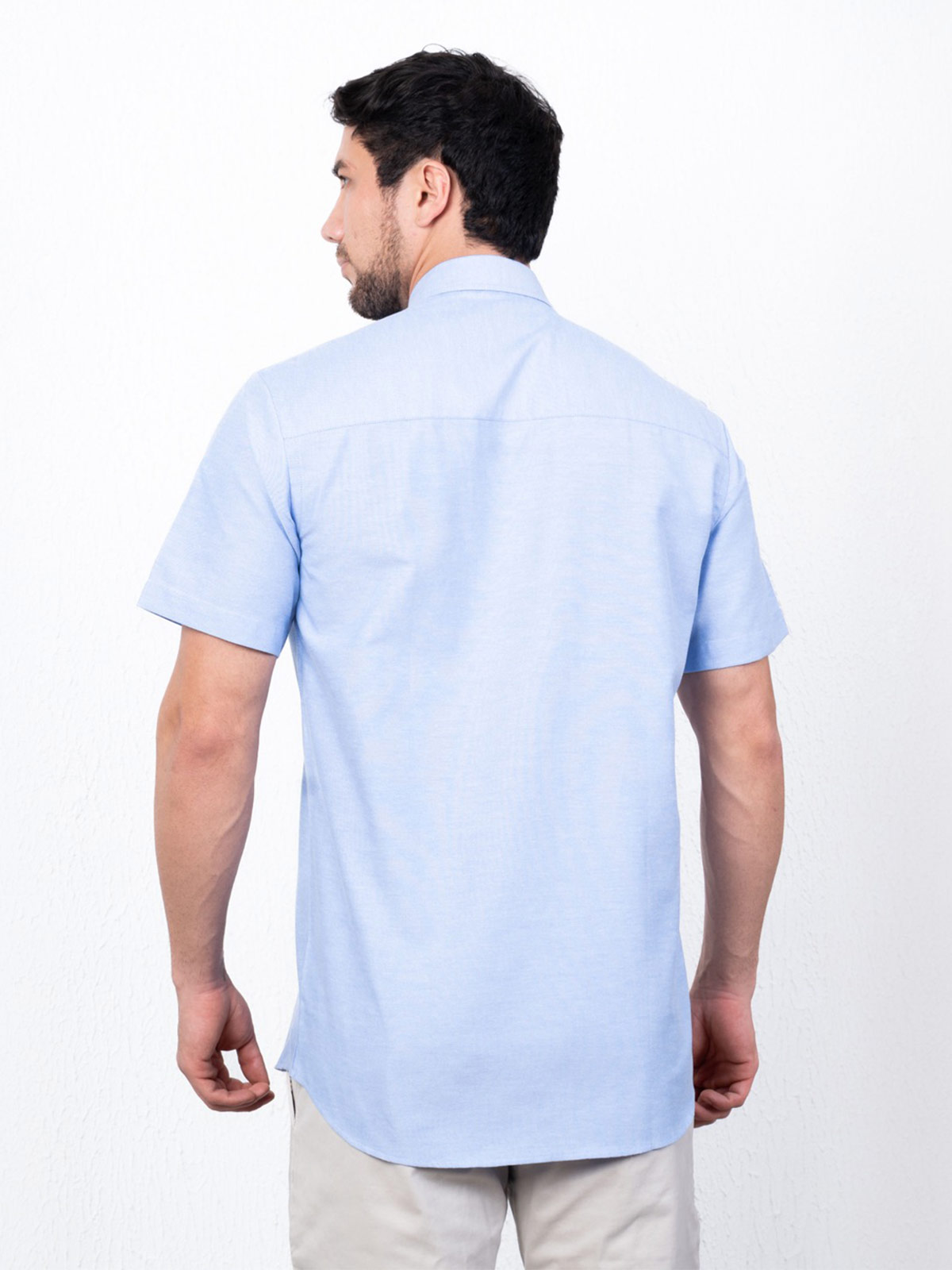 CAMISA MANGA CORTA ALGODÓN HOMBRE PIERRE CARDIN OXFORD - 2