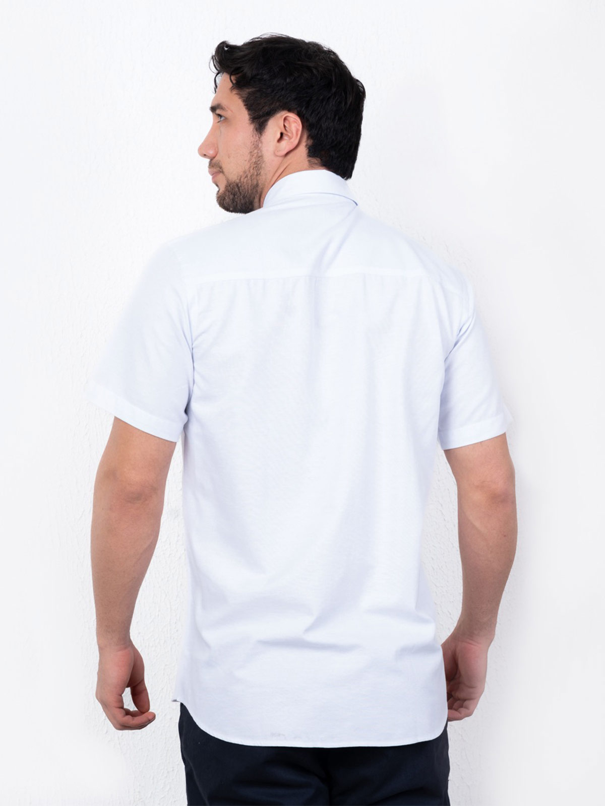 CAMISA MANGA CORTA ALGODÓN HOMBRE PIERRE CARDIN OXFORD - 2