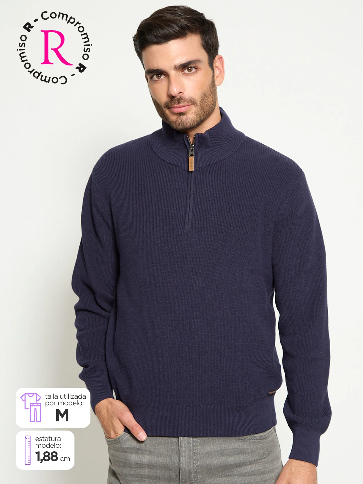 SWEATER ALGODÓN HOMBRE NAVIGATA DITI - 1