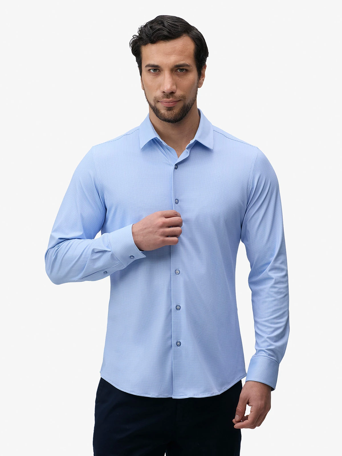 CAMISA MANGA LARGA HOMBRE JOHN HOLDEN 9CY670 - 1