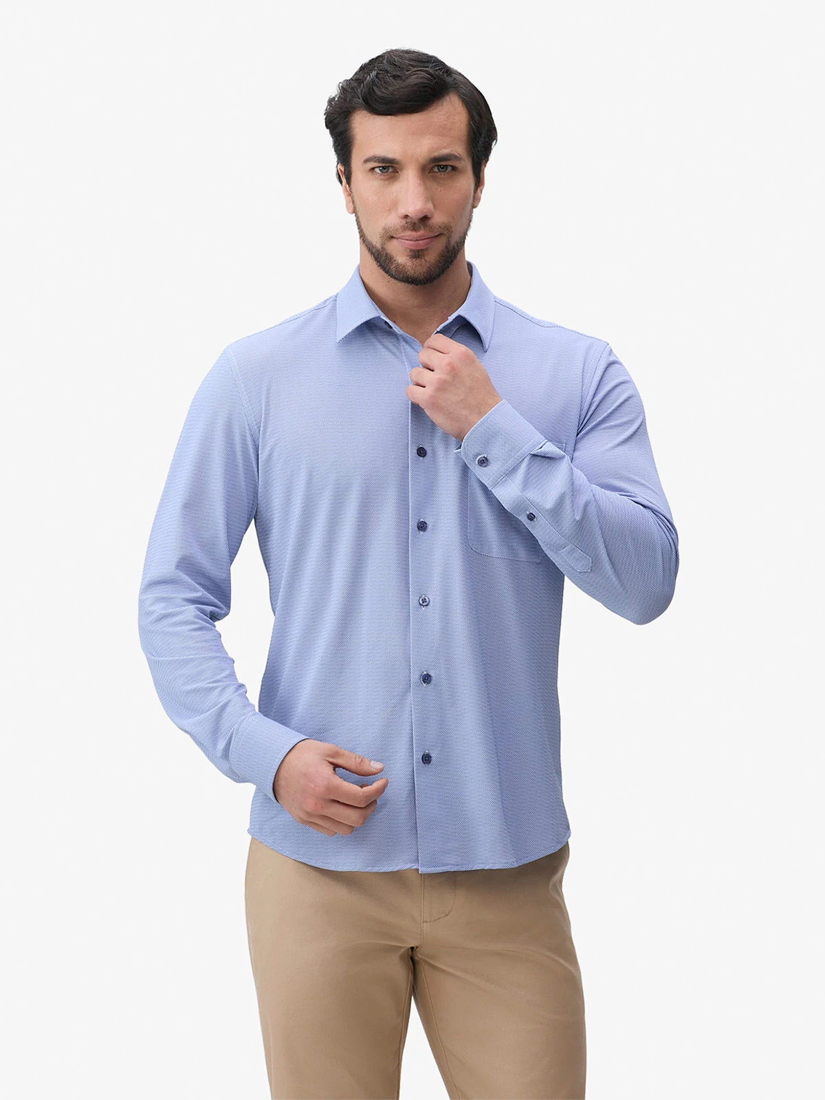 CAMISA MANGA LARGA HOMBRE JOHN HOLDEN 9CY688 - 1