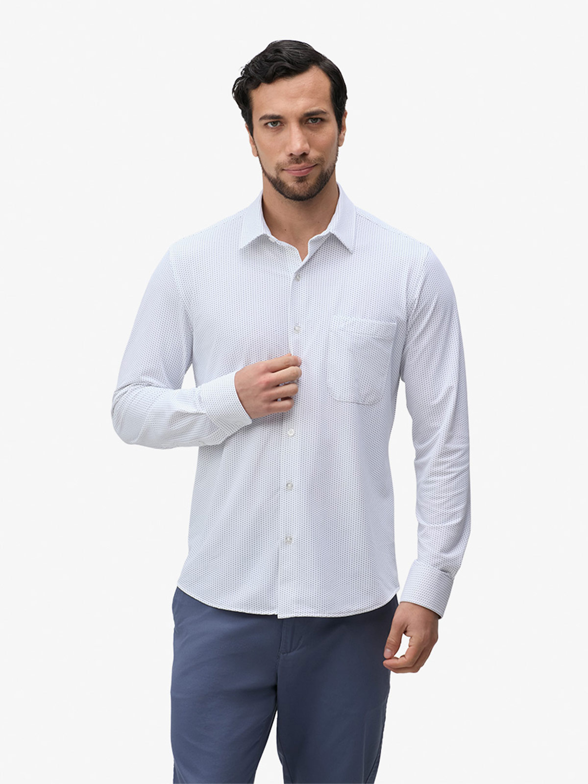 CAMISA MANGA LARGA HOMBRE JOHN HOLDEN 9CY689 - 1