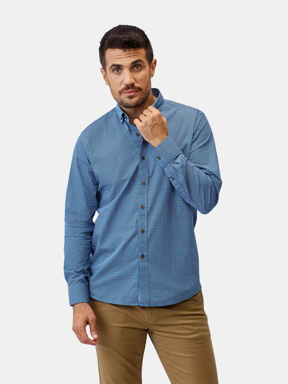 CAMISA MANGA LARGA HOMBRE JOHN HOLDEN 9CY551 - 1
