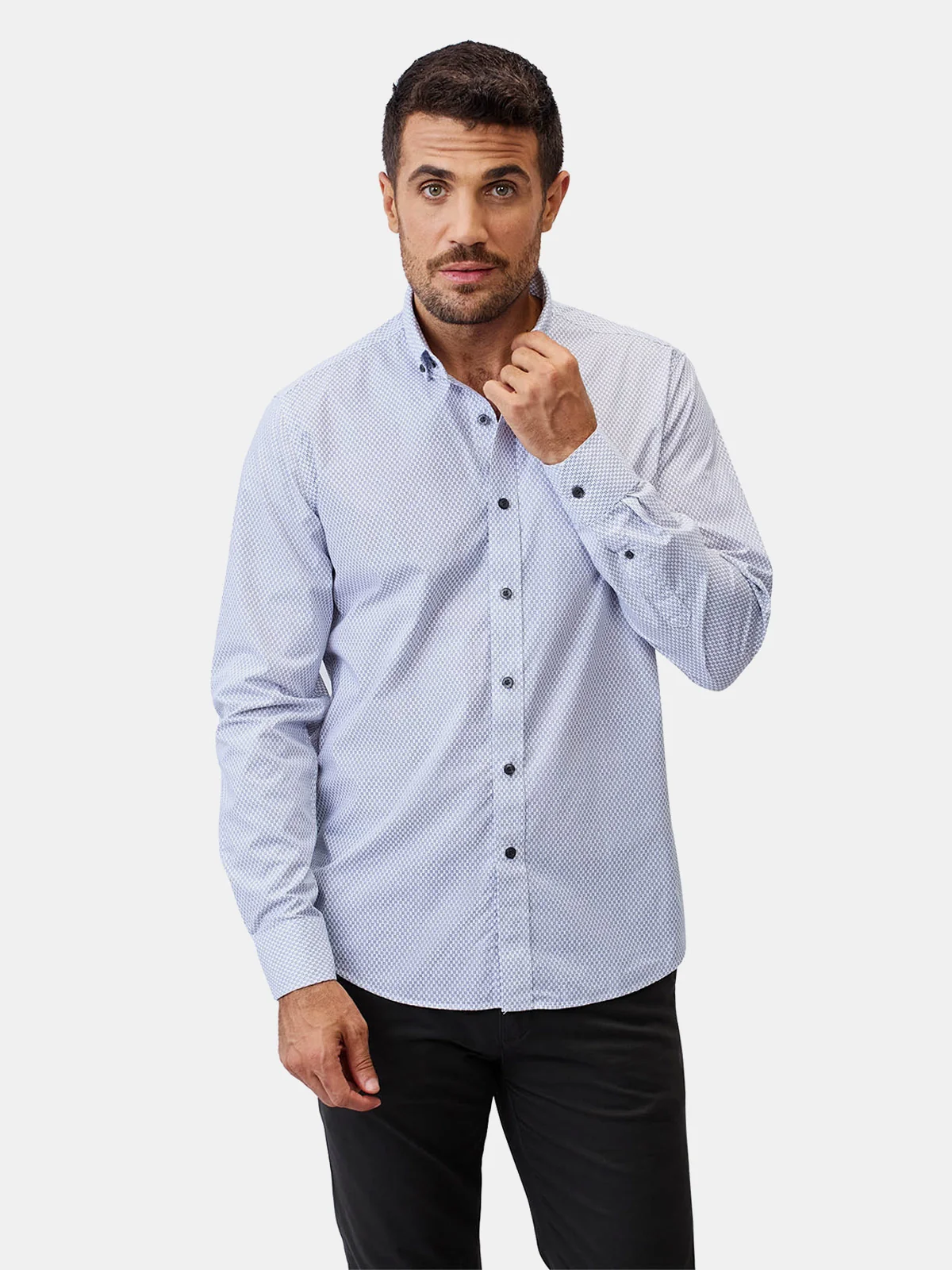 CAMISA MANGA LARGA HOMBRE JOHN HOLDEN 9CY553 - 1