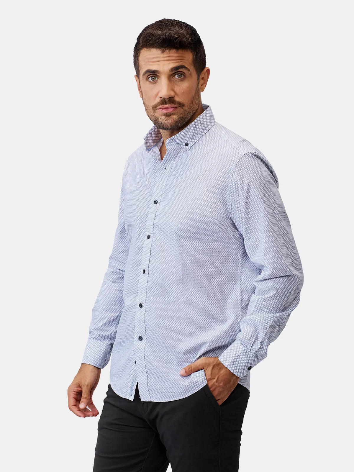 CAMISA MANGA LARGA HOMBRE JOHN HOLDEN 9CY553 - 3
