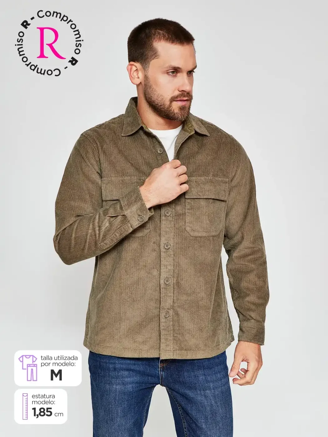 SOBRE CAMISA MANGA LARGA HOMBRE MARQUIS EVANSA - 2