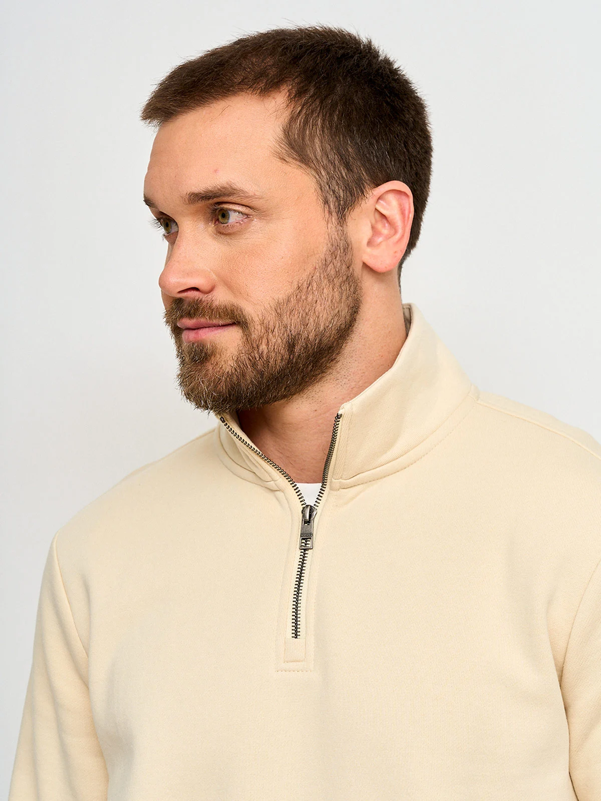 POLERA ALGODÓN HOMBRE MARQUIS HALF ZIPPER - 3