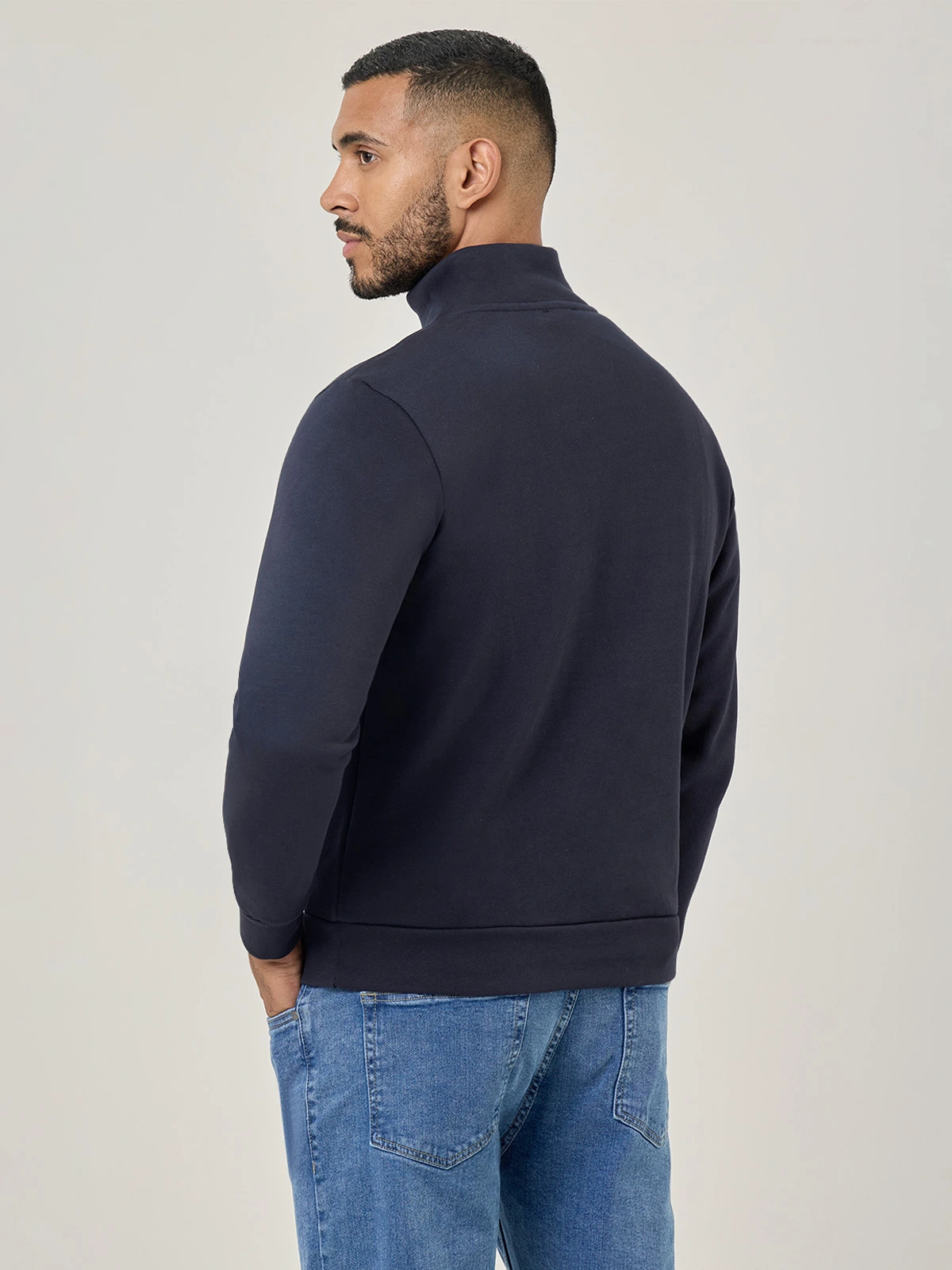POLERA ALGODÓN HOMBRE MARQUIS HALF ZIPPER - 2