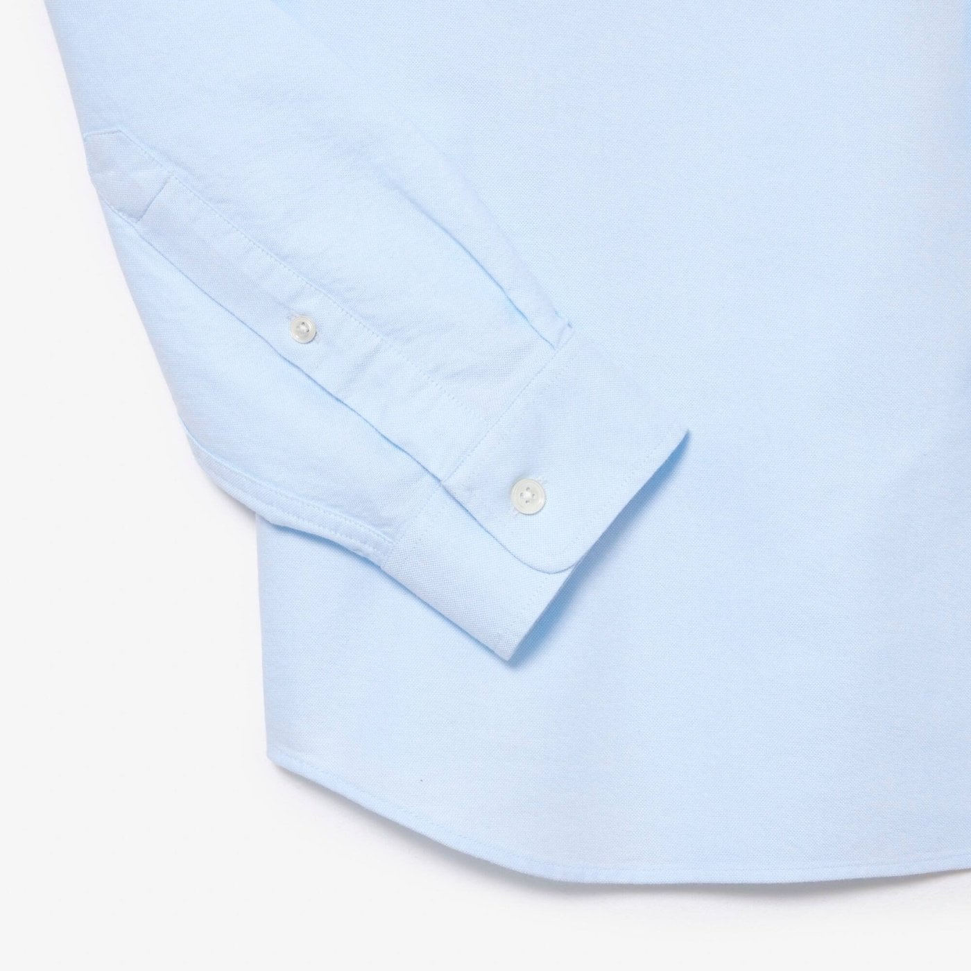 CAMISA MANGA LARGA ALGODÓN HOMBRE LACOSTE CH1911 BLANCO - 5