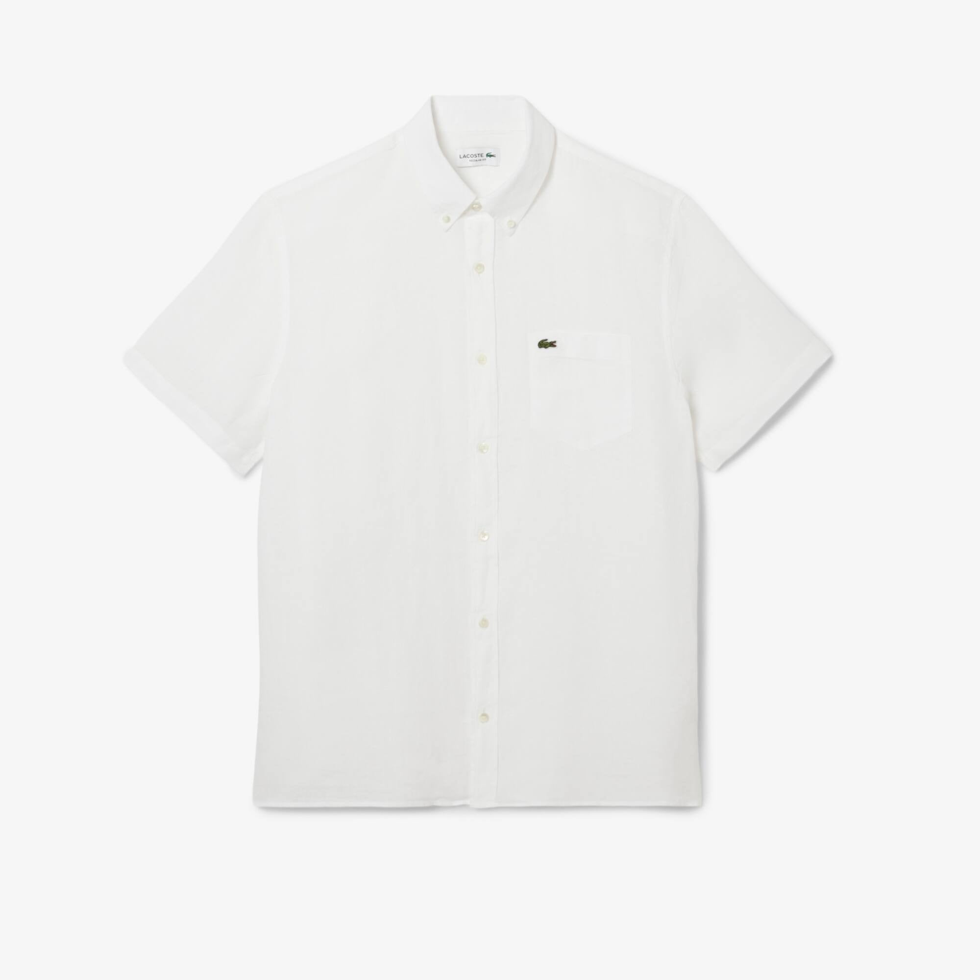 CAMISA MANGA CORTA HOMBRE LACOSTE CH5699 BLANCO - 2