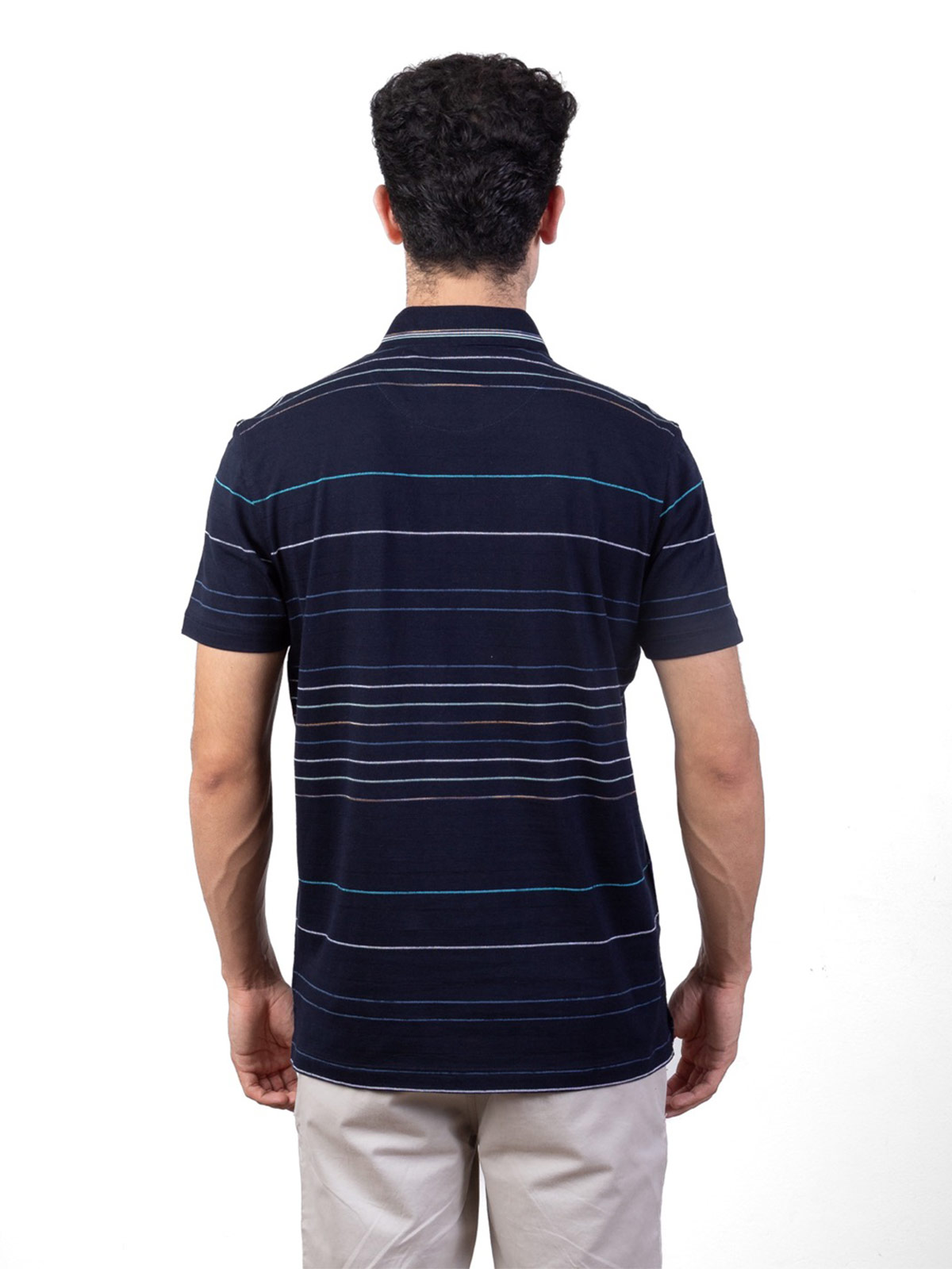 POLO MANGA CORTA ALGODÓN HOMBRE PIERRE CARDIN JACQUARD - 2
