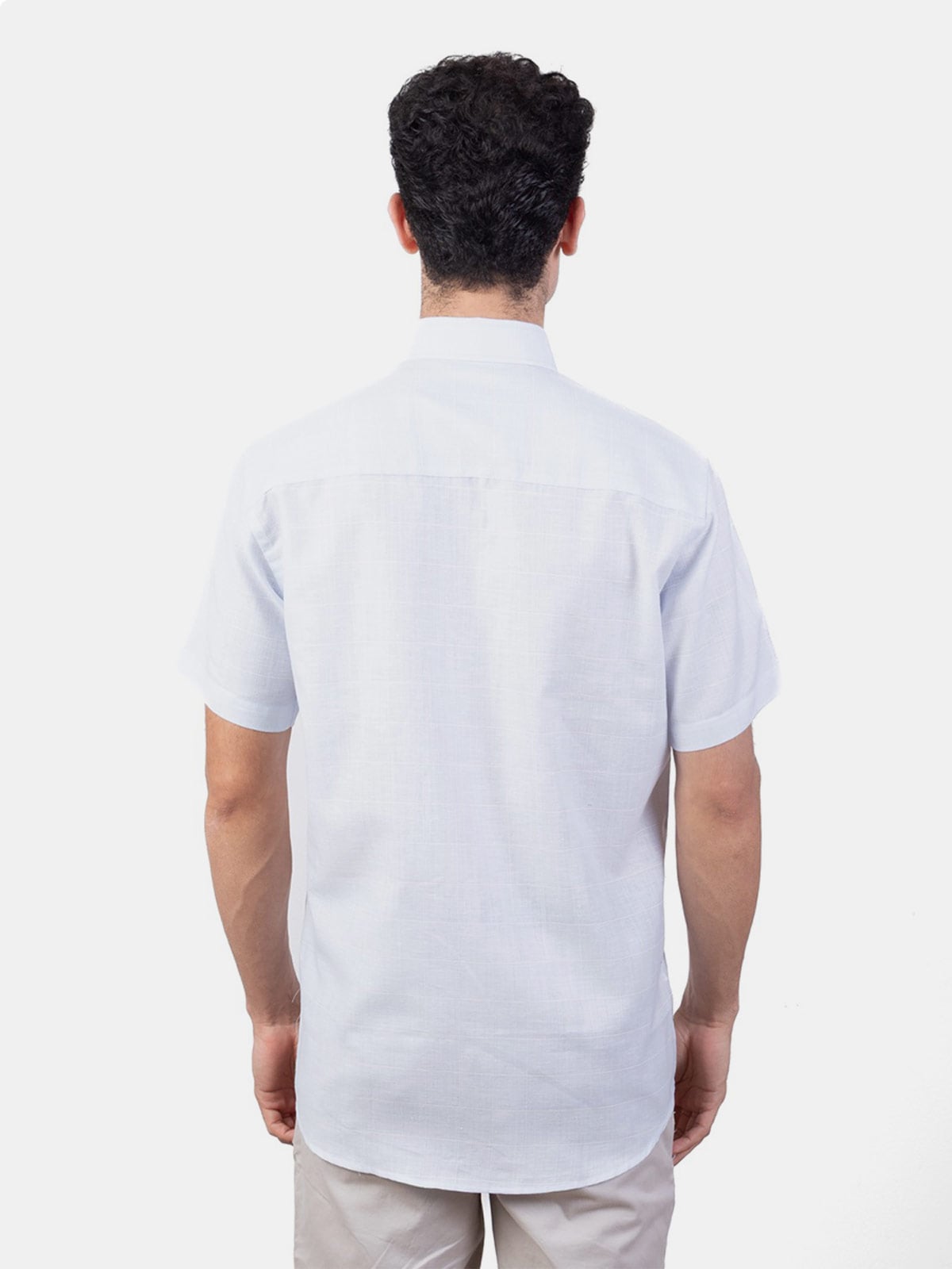 CAMISA MANGA CORTA LINO HOMBRE PIERRE CARDIN - 2