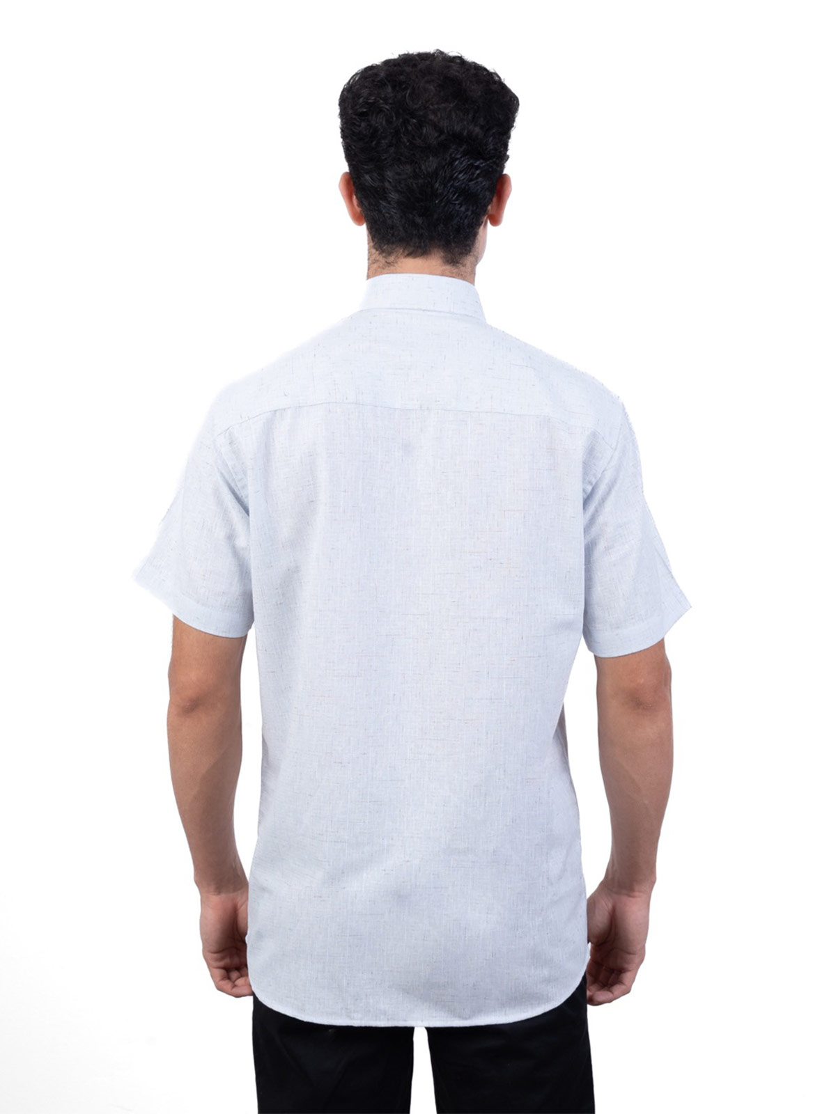 CAMISA MANGA CORTA HOMBRE PIERRE CARDIN CUELLO AMERICANO - 2