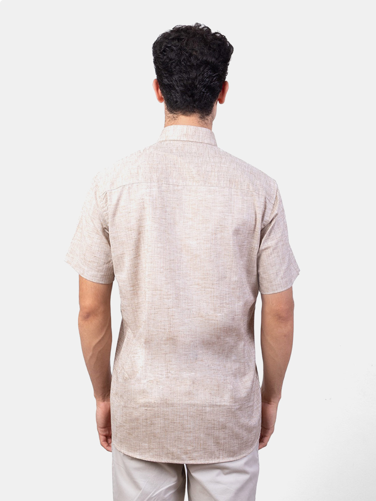 CAMISA MANGA CORTA HOMBRE PIERRE CARDIN LINEN COLLECTION PC-62419CA - 2