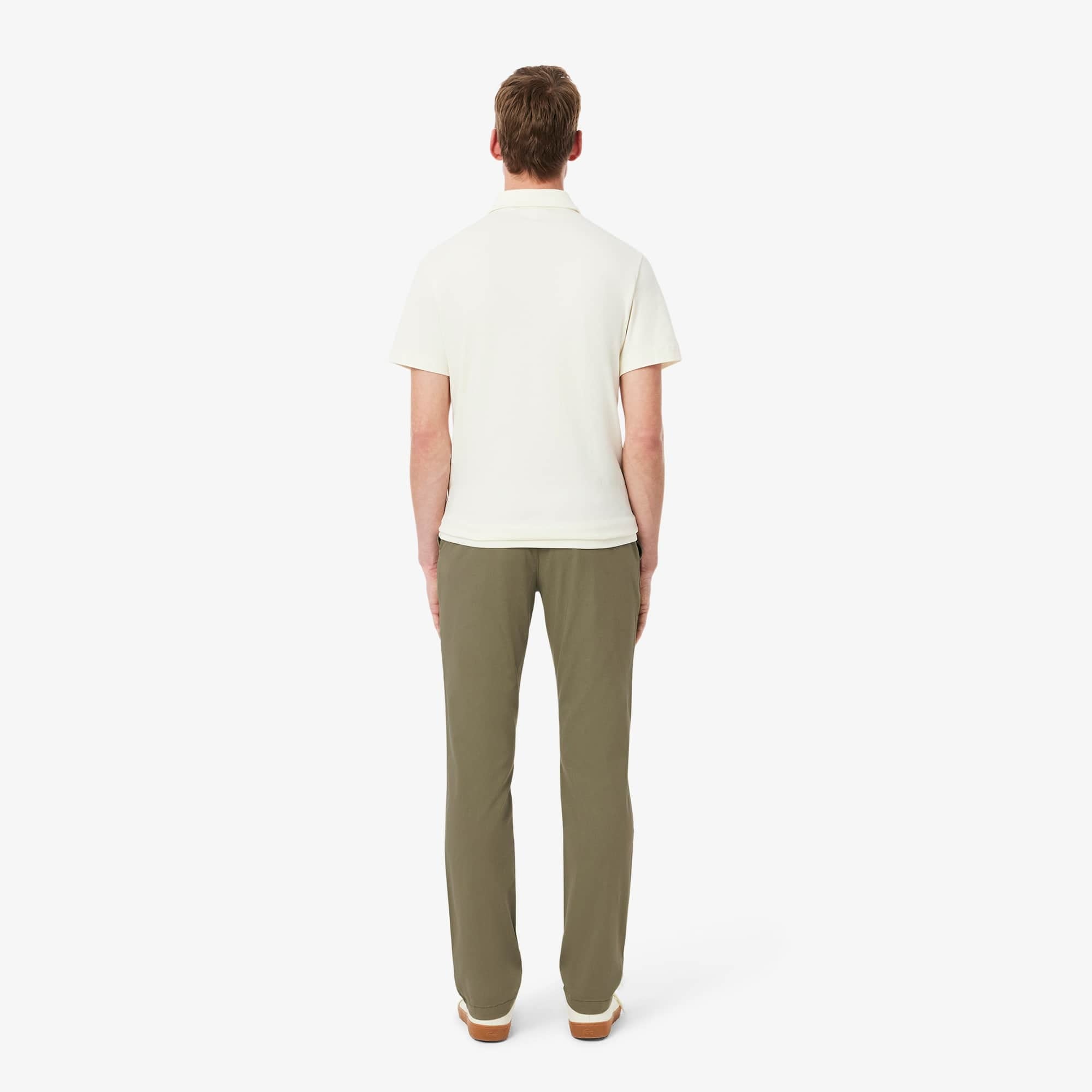 PANTALÓN SLIM HOMBRE LACOSTE HH3463 VERDE - 3