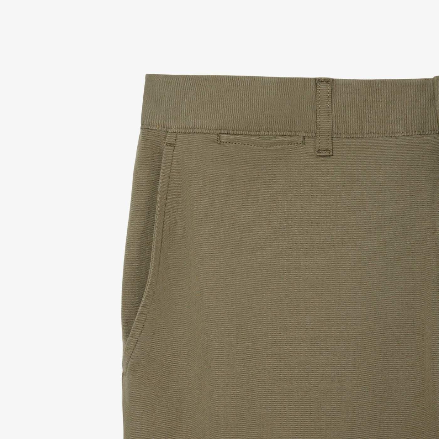 PANTALÓN SLIM HOMBRE LACOSTE HH3463 VERDE - 4