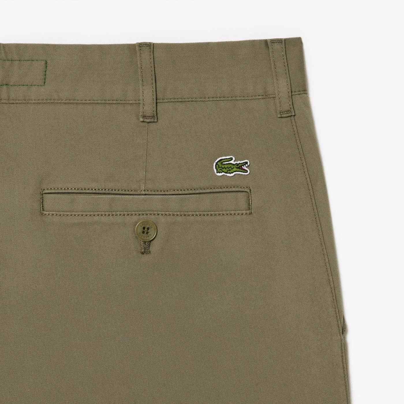 PANTALÓN SLIM HOMBRE LACOSTE HH3463 VERDE - 5