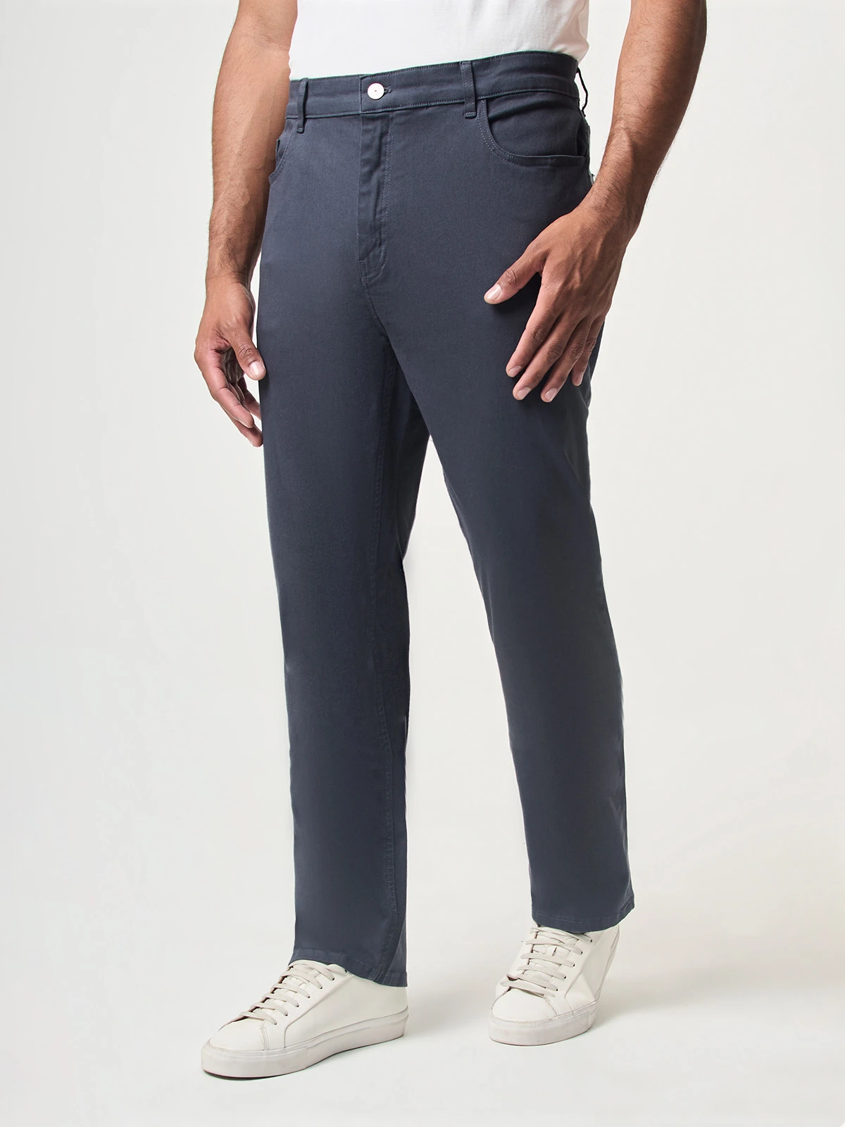 PANTALÓN SLIM HOMBRE LACOSTE HH2343 CAFÉ - 3
