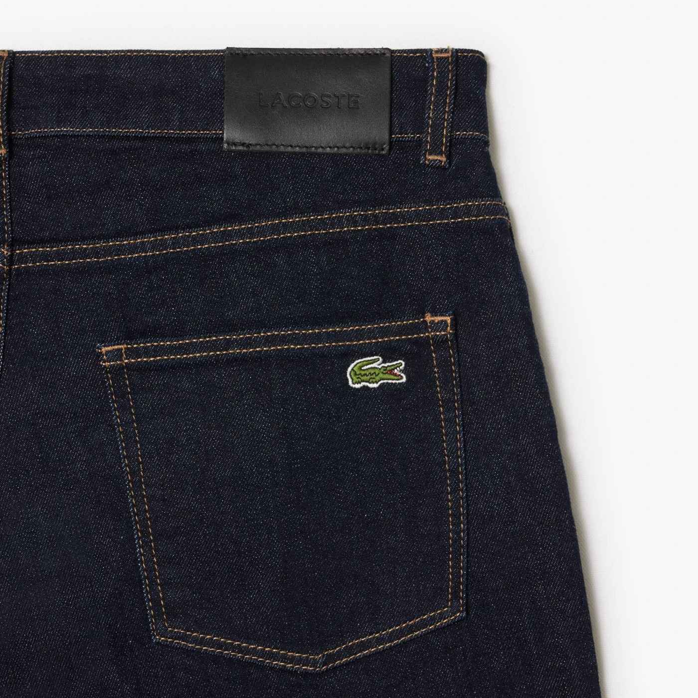 JEAN SLIM HOMBRE LACOSTE HH5019 AZUL - 5