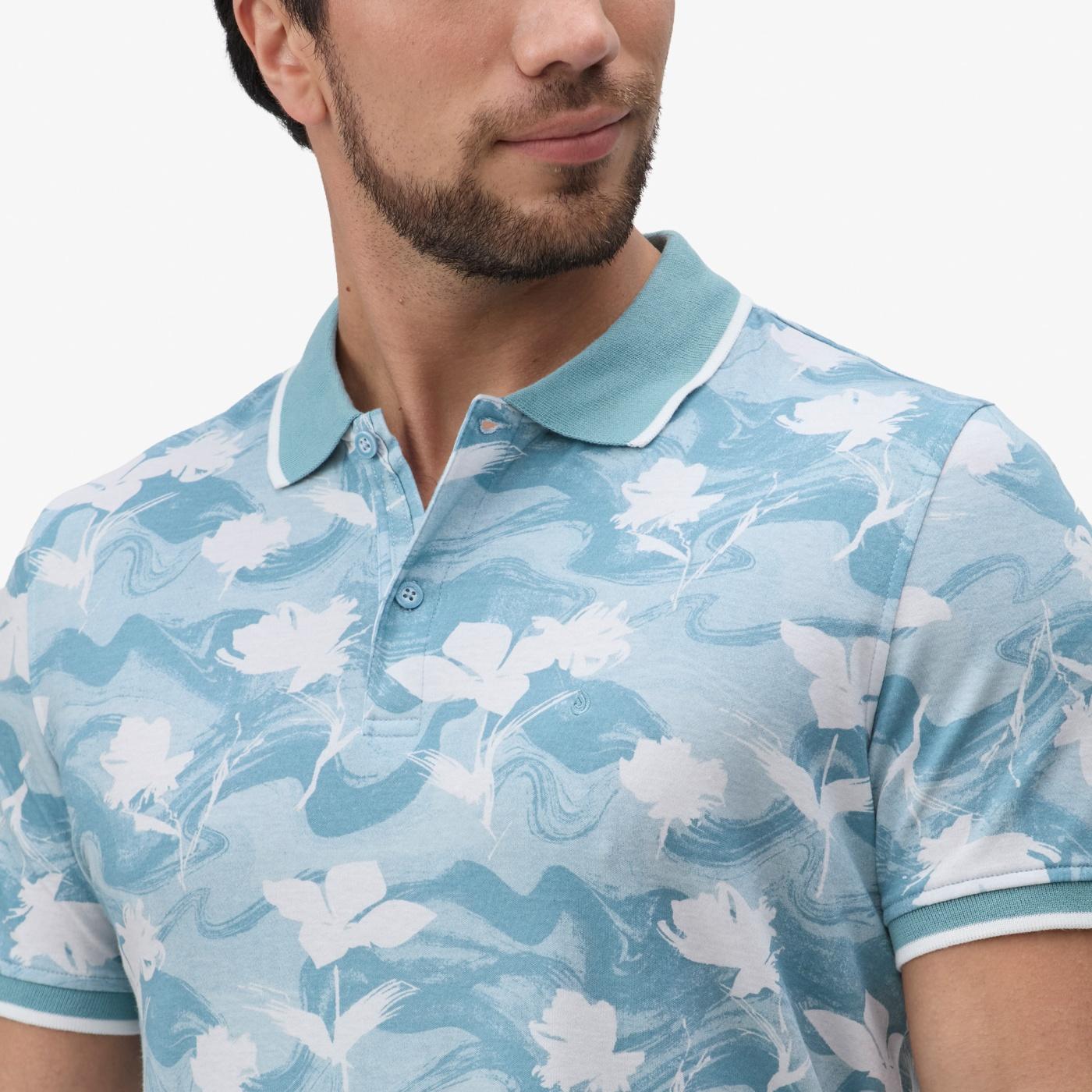 POLO MANGA CORTA ALGODÓN HOMBRE JOHN HOLDEN BXFULLC FOX EJ1211 - 4