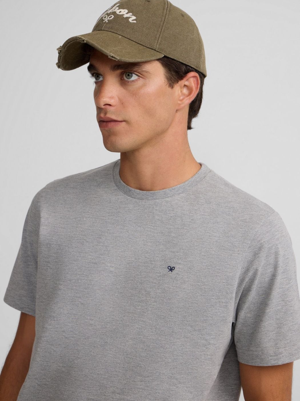 POLO MANGA CORTA ALGODÓN HOMBRE SILBON MINILOGO - 3