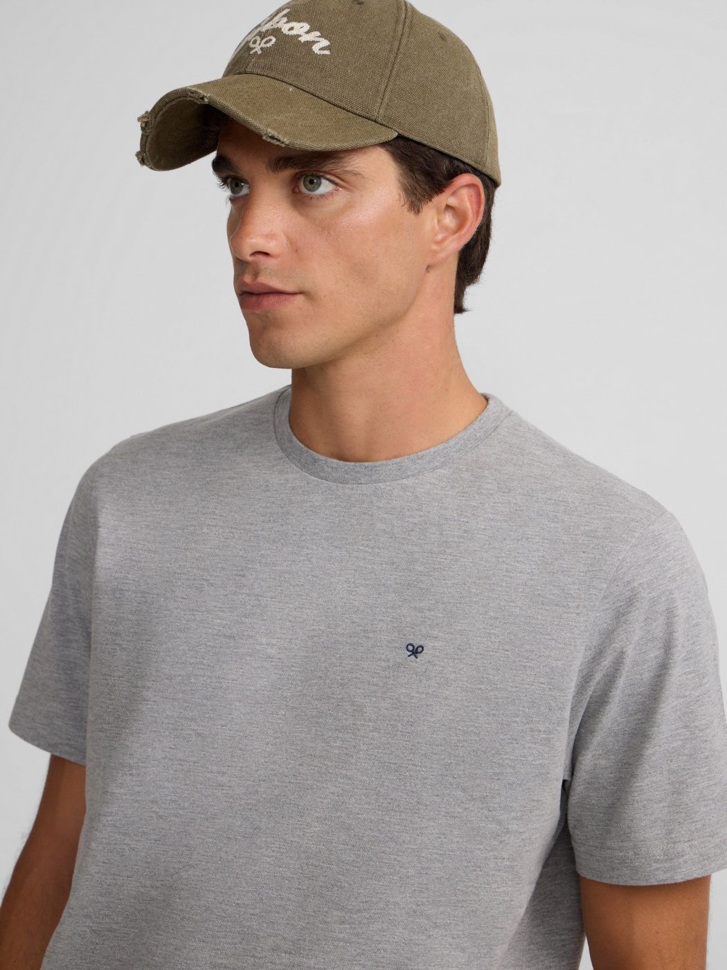 POLO MANGA CORTA ALGODÓN HOMBRE SILBON MINILOGO - 3