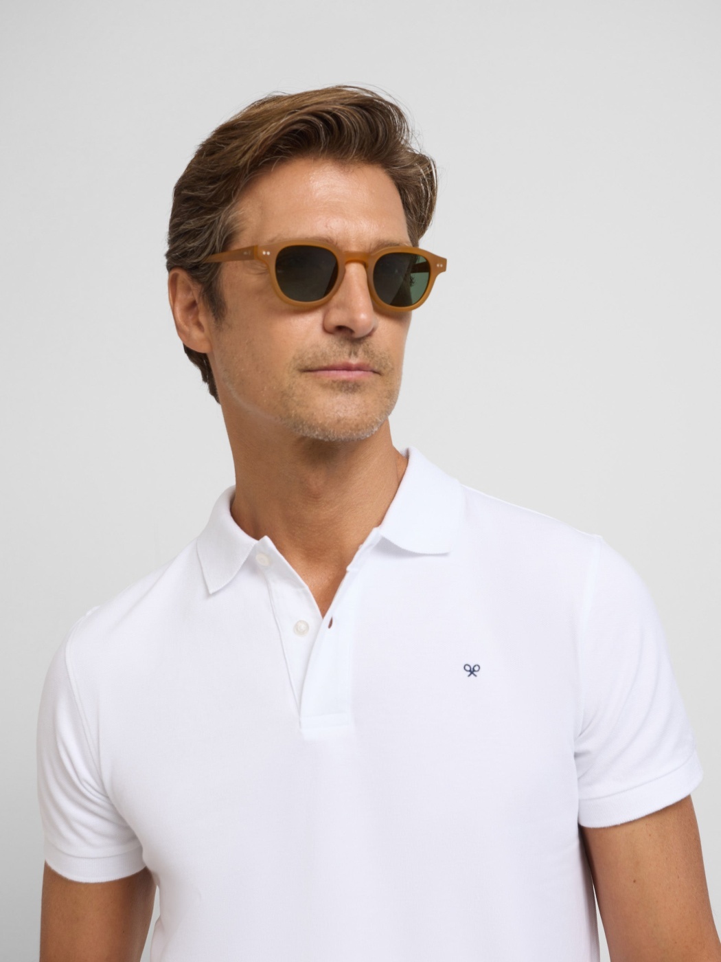 POLO MANGA CORTA ALGODÓN HOMBRE SILBON BOX CLÁSICO LISO - 3