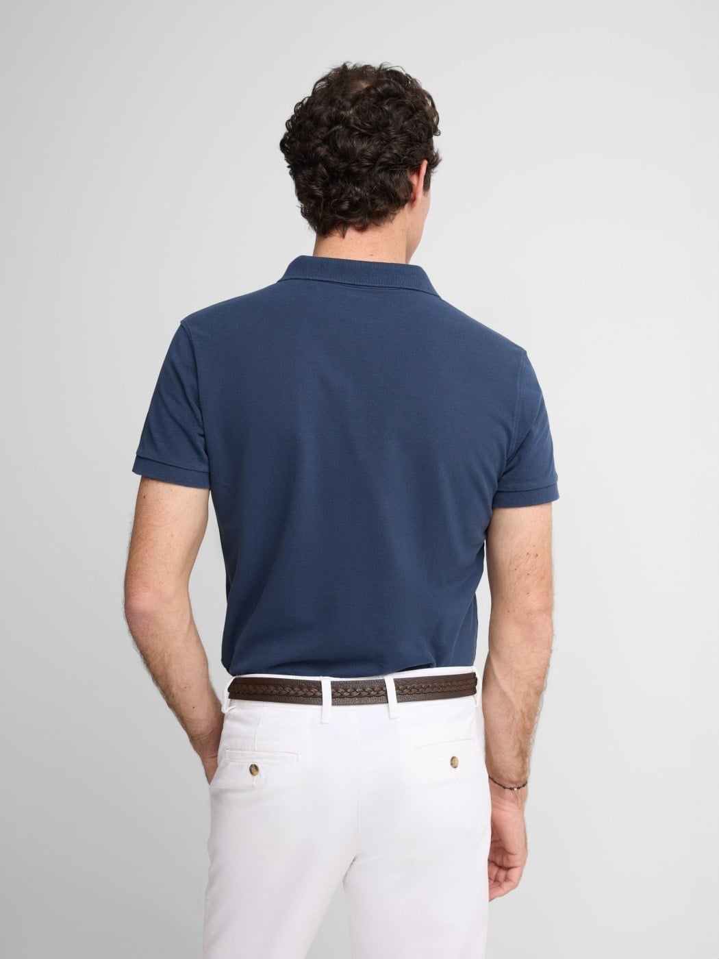 POLO MANGA CORTA ALGODÓN HOMBRE SILBON BOX CLÁSICO LISO - 2